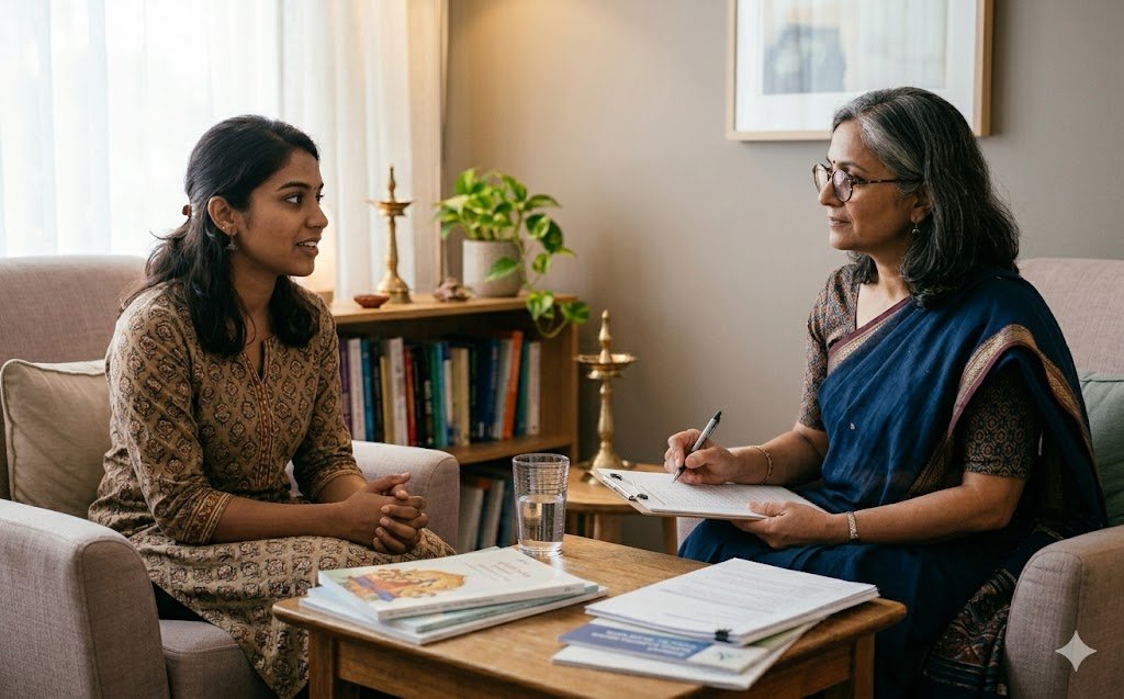 Diagnostic psychometric assessment for depression, anxiety, Obsessive compulsive disorder, stress related disorders, dissociative disorders